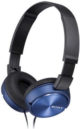 Sony Mdrzx310Apl.Ce7 Słuchawki Nauszne Mdr-Zx310Ap Z Mikrofonem Czarno-Niebieskie