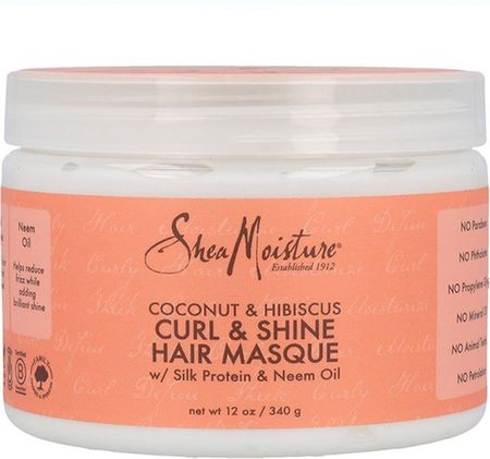 Shea Moisture Maska do Włosów Coconut & Hibiscus Curl 340g
