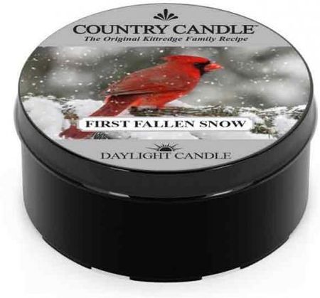 Kringle Candle Country Świeca 42G First Fallen Snow 88102