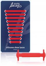 Zdjęcie Amusing Laces Sznurówki Silikonowe Bez Wiązania Czerwone - Skawina