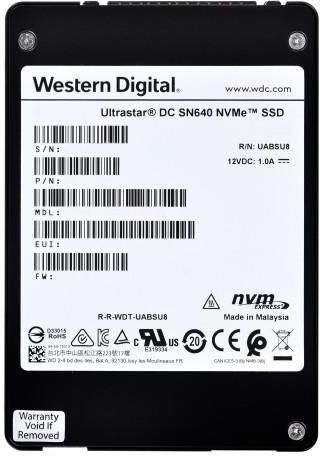 WD SSD Interne 6.35 cm (2.5) 3.84 TB Ultrastar DC SN630