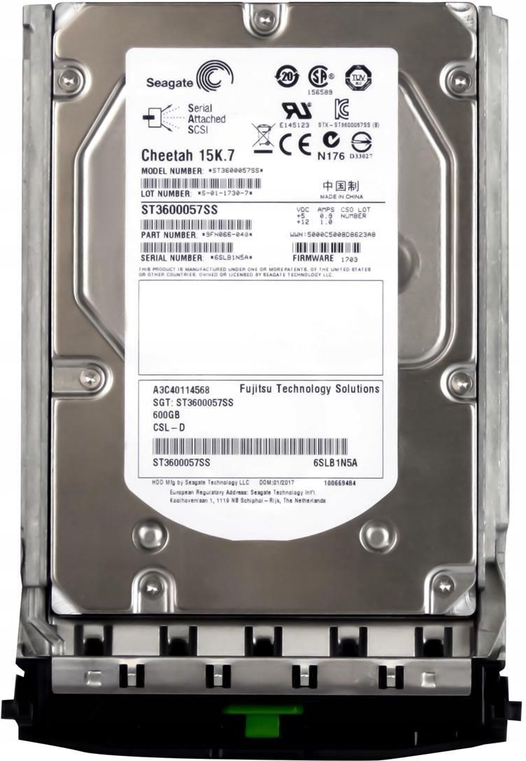 Disque Dur Fujitsu MAX3073NC 73GB 15K SCSI U320 80p