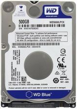 Wd  Western Digital Blue Mobile 500Gb Hdd 5400Rpm Sata Serial Ata 6Gb/S 128Mb Cache 2.5Inch Rohs Compliant Intern Bulk (Wd5000Lpzx)