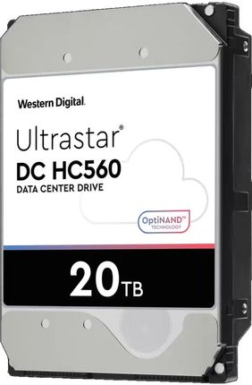 Western Digital Ultrastar Dc Hc560 Sata 3,5" 20Tb 7.2K 512Mb 512E Se Np3 Wuh722020Ale6L4 (0F38755)