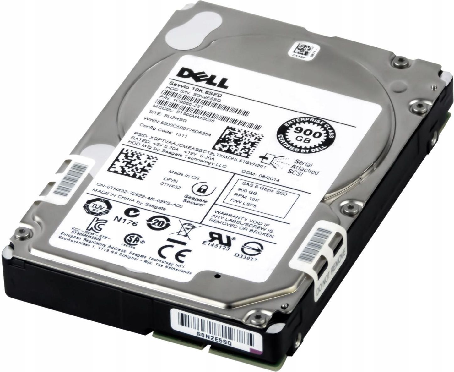 2.4TB 10K RPM SAS ISE Unità SED 12Gb/s 2.5" Hot-plug Disco Rigido Fips140 2 - Foto 7