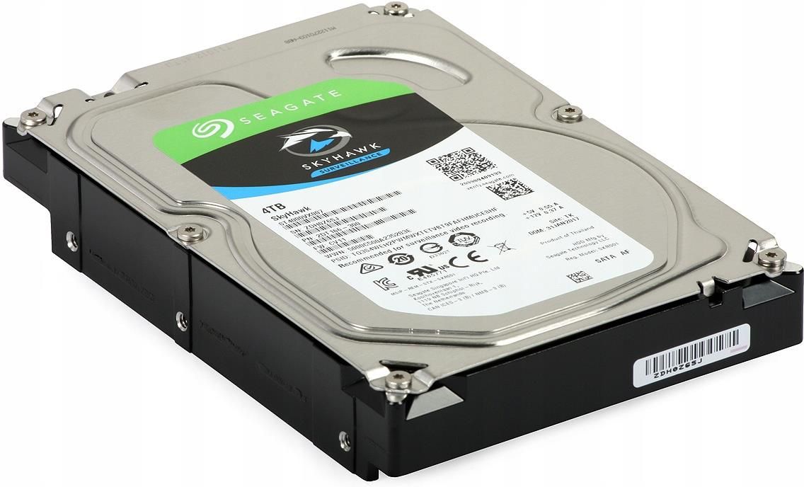 Dysk serwerowy Seagate Dysk Serwerowy Skyhawk Cmr 4 Tb 3 (St4000Vx007 ...