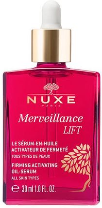 Nuxe Merveillance Lift, olejowe serum liftingujące, do każdego typu cery, 30 ml