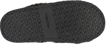 Kalpki Damskie Calvin Klein Slipper Mule Fur Mono HW0HW00536-0GK Rozmiar: 37 - zdjęcie 2