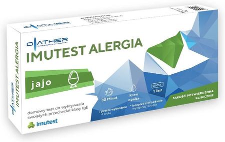 DIATHER Imutest alergia jajo 1 szt