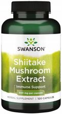 Zdjęcie Swanson Ekstrakt z Grzybów Shiitake, 500 mg, 120 kaps. - Leśna