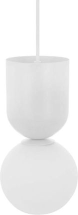 Ummo Lampa sufitowa pojedyncza LUOTI oprawa wisząca nowoczesna biała (LUA111P0)