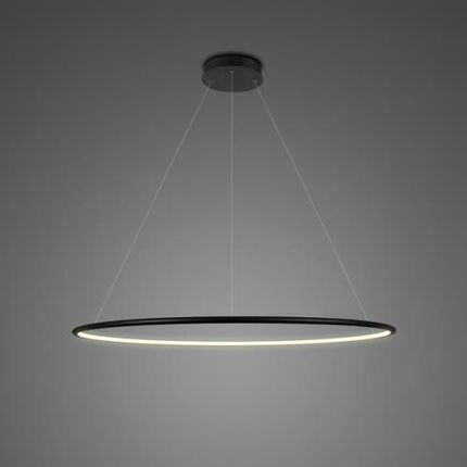 Altavola Design Lampa Wisząca Ledowe Okręgi No.1 80 Cm In 3K Czarna