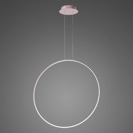 Altavola Lampa Wisząca Ledowe Okręgi No.1 100 Cm In 4K Różowe Złoto Ściemnialna Design