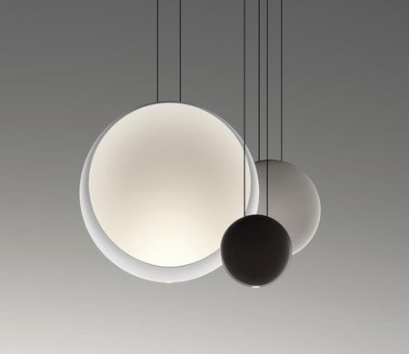 Vibia Cosmos Hanging Lamp Green White Chocolate