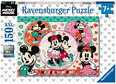 Ravensburger Disney Zakochana Para Mickey I Minnie 150El.