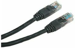 Kabel UTP patchcord Logo Cat.5e RJ45 M-0.5m nieekranowany 16147 czarny