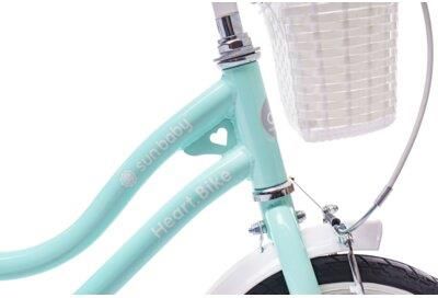 Sun Baby Rower Dziecięcy Heart Bike 16 Cali Miętowy - zdjęcie 4 Sun Baby Rower Dziecięcy Heart Bike 16 Cali Miętowy