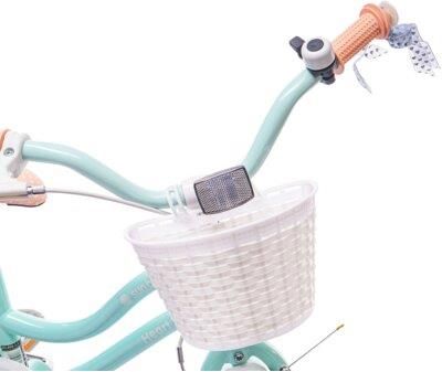 Sun Baby Rower Dziecięcy Heart Bike 16 Cali Miętowy - zdjęcie 5 Sun Baby Rower Dziecięcy Heart Bike 16 Cali Miętowy
