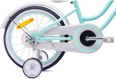 Sun Baby Rower Dziecięcy Heart Bike 16 Cali Miętowy - zdjęcie 2 Sun Baby Rower Dziecięcy Heart Bike 16 Cali Miętowy