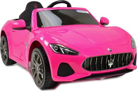 Super-Toys Maserati Grancabrio My18 Z Amortyzatorami Pilot Panel Radio Fm Bluetooth/S302 Różowy