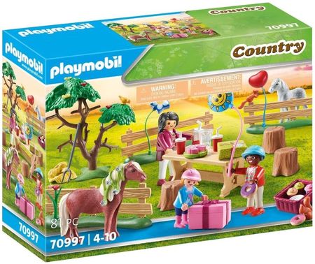 Playmobil 70997 Country Urodziny Na Farmie Kucyków