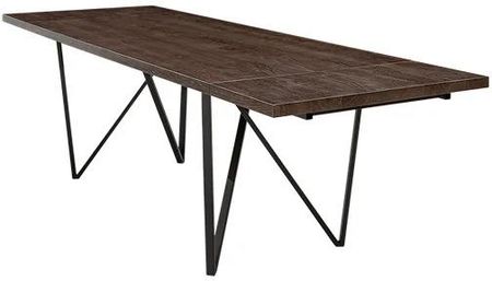 Danzz Stół drewniany Ravel rozkładany - Buk 160x80 cm Jedna dostawka 60 cm