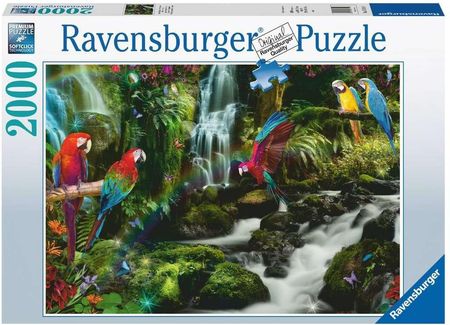 Ravensburger Puzzle 2000El Papugi W Dżungli 171118