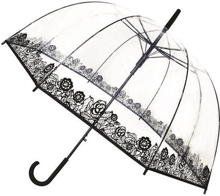Smati - Długi parasol przezroczysty kopuła, Dentelle