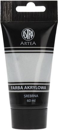 Astra Farba Akrylowa 60Ml Srebrna Artea