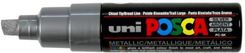 Zdjęcie Uni Marker Z Farbą Plakatową Posca Pc 8K Srebrny - Tychy
