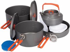 Zdjęcie Fire Maple Zestaw Naczyń Turystycznych Feast 4 Szary - Lubań