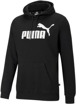 Puma Essential Big Logo Hoody Męska Bluza Czarna