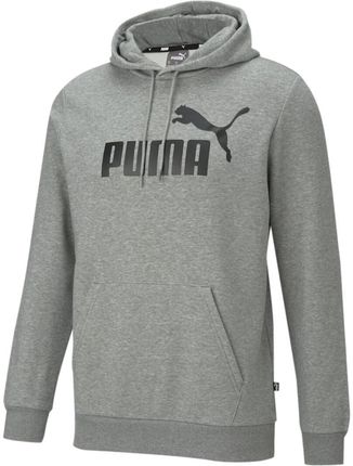 Puma Essential Big Logo Hoody Męska Bluza Szara