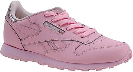 REEBOK Reebok Classic Leather Metallic, dziewczęce buty sportowe, Różowe - Różowy