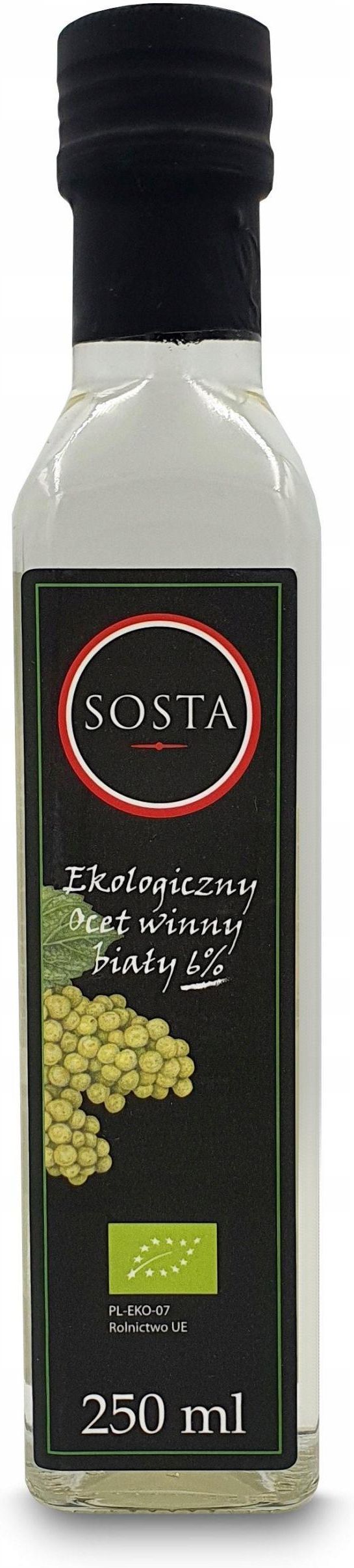 Sosta Ocet - Winny Biały 6% - 250ml - Ceny I Opinie - Ceneo.pl