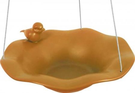 Zolux Poidło basen ceramiczny z figurką ptaka miodowy (170661)