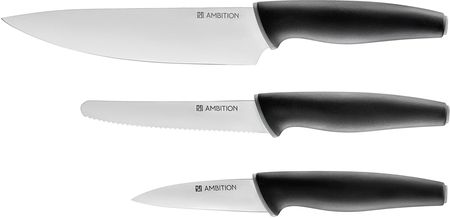 Ambition Komplet Noży Nóż Do Warzyw Aspiro 3 El (51242)