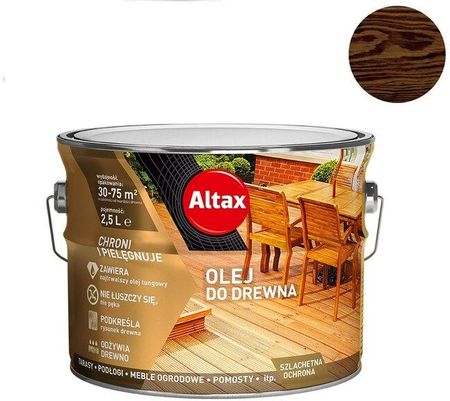 Altax Olej do drewna 2,5l Palisander