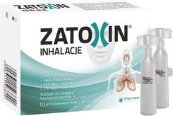 Zatoxin Inhalacje, roztwór do inhalacji, 10 fiolek po 3 ml 