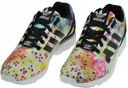 ふく Buty Sportowe adidas ZX Flux J BY9825 Niebieskie