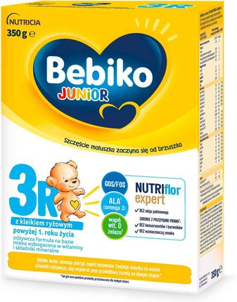 Bebiko Junior 3R odżywcza formuła na bazie mleka dla dzieci powyżej 1. roku życia 350g