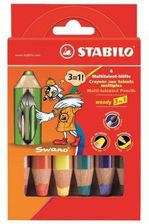 Zdjęcie Stabilo Kredki Akwarelowe Woody 3W1 6 Kolorów - Ozimek