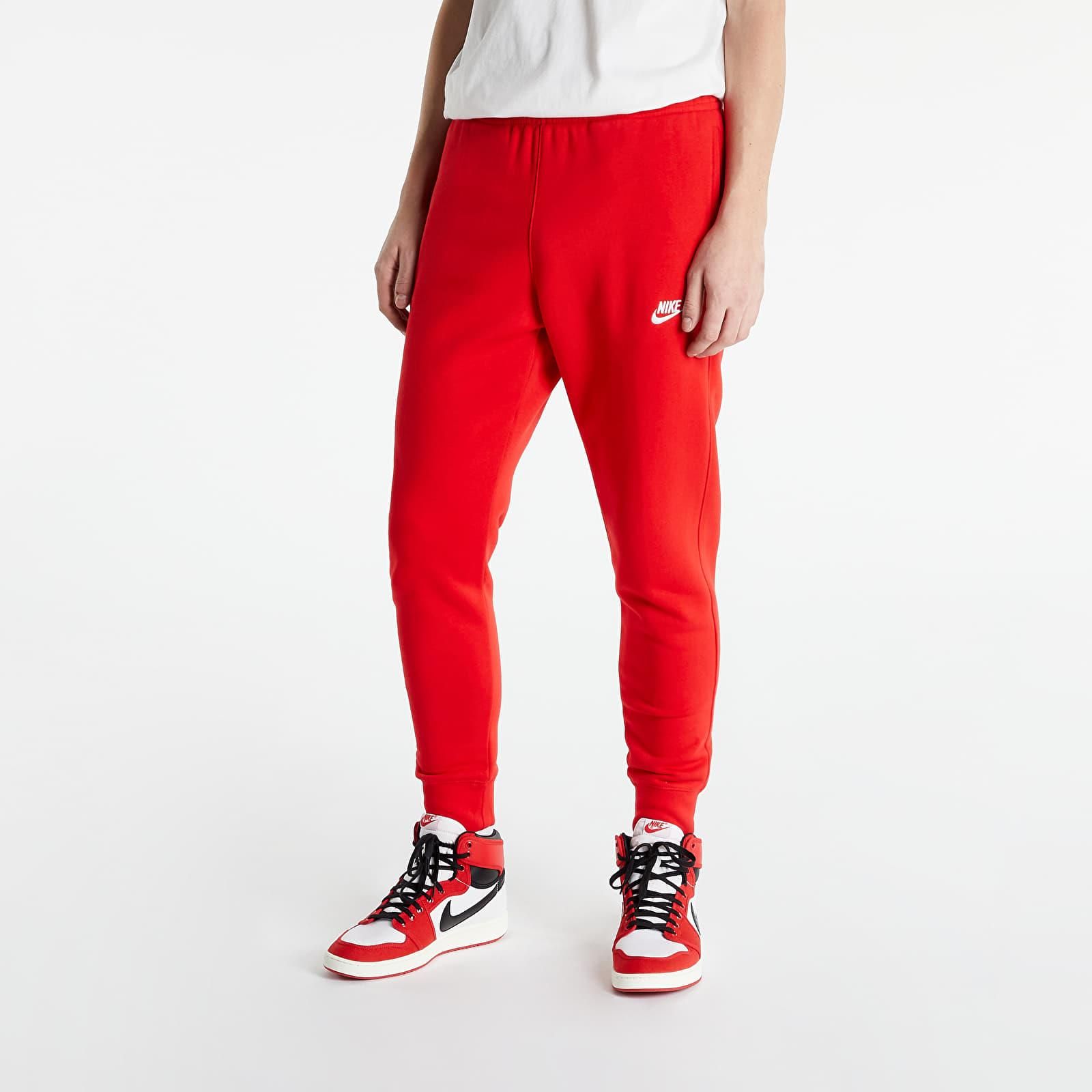 Nike NSW Club Joggers Brushed Back University Red/ University Red