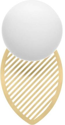 Ummo Lampa ścienna kinkiet nowoczesny FYLLO B złota minimalistyczna oprawa ścienna (FYB13000)