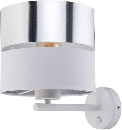 Tk Lighting Kinkiet Hilton Silver 1Pł (4175)