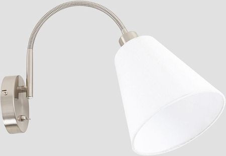 Italux Regulowany kinkiet TONIA WL-76382-1-WH abażurowa LAMPA ścienna biała (WL763821WH)