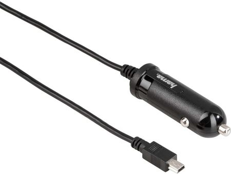 Hama Ładowarka samochodowa Mini USB czarna (93731)