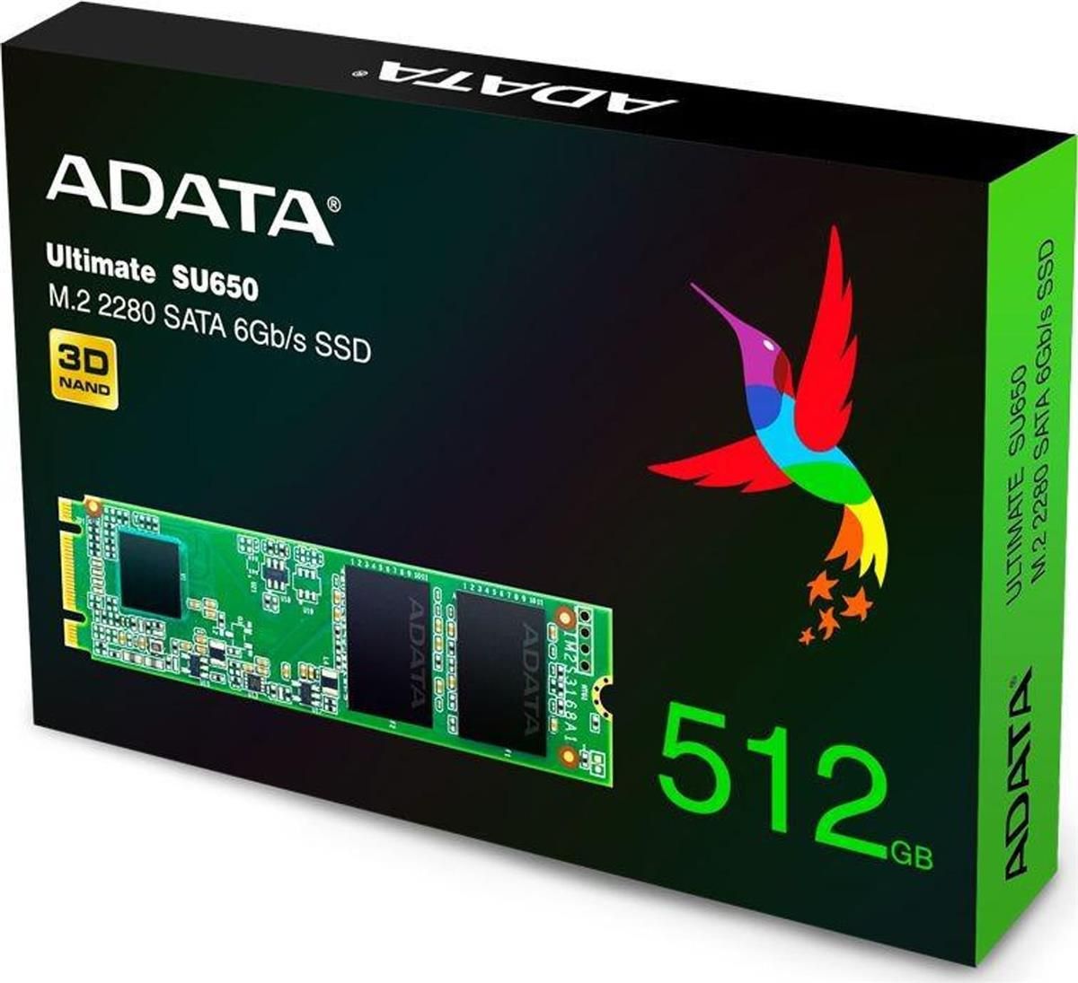 Dysk SSD A-Data Ultimate M.2 2280″ 512 GB SATA III (6 Gb/s