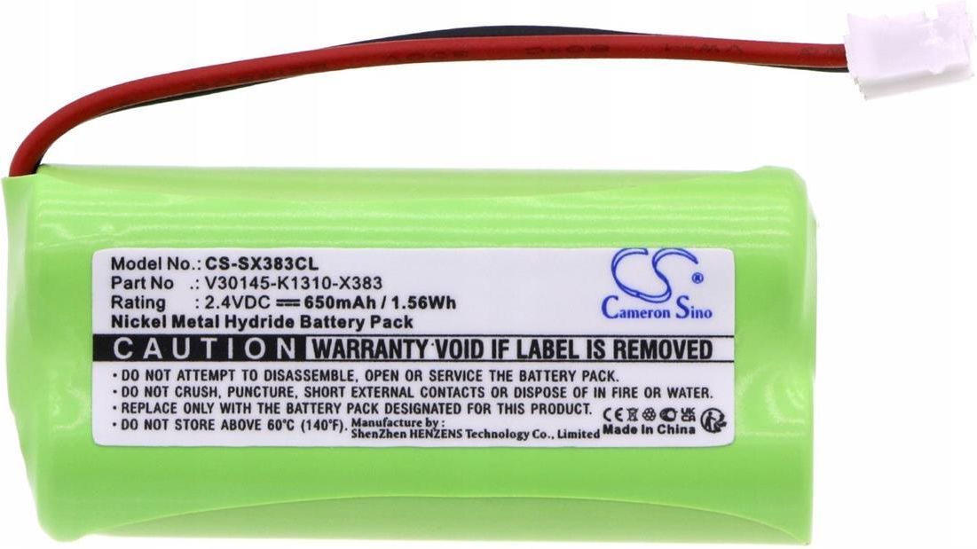 EXTENSILO Batteria Ricaricabile Per Telefono Cordless – Sostituisce V30145-K1310-X383, 850mAh 2.4V NiMH