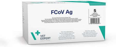 Vet Expert test diagnostyczny koronawiroza Ag dla kotów (FcoV Ag) 2szt.